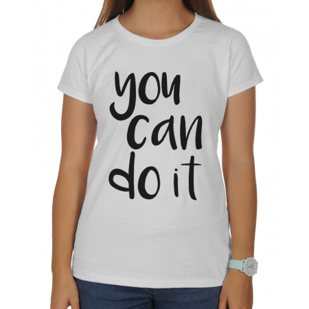 Koszulka damska You can do it
